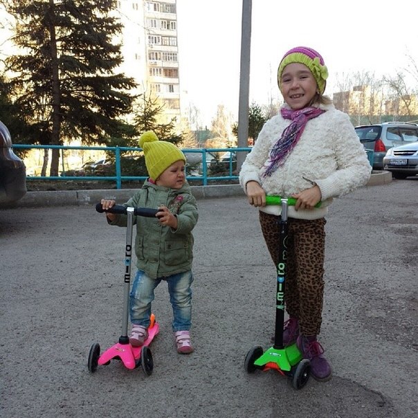Мои девчонки!