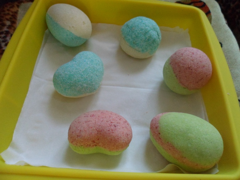 Бомбочки , второй опыт