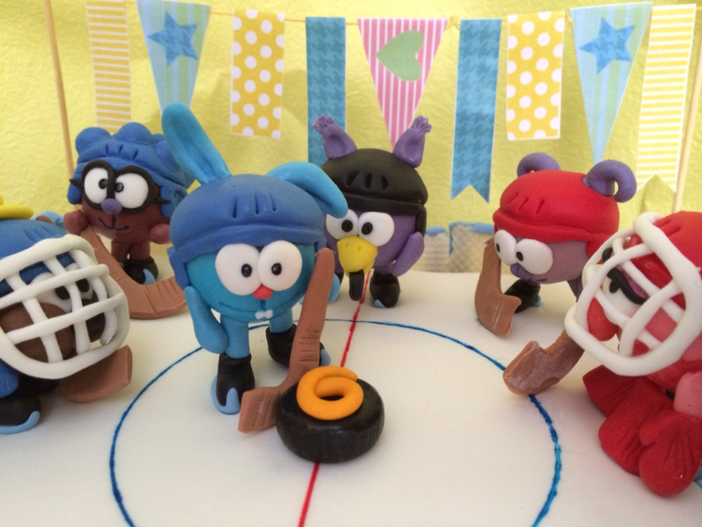 Смешарики хоккеисты