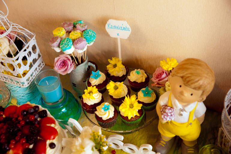 Сладкий стол на годовасие...