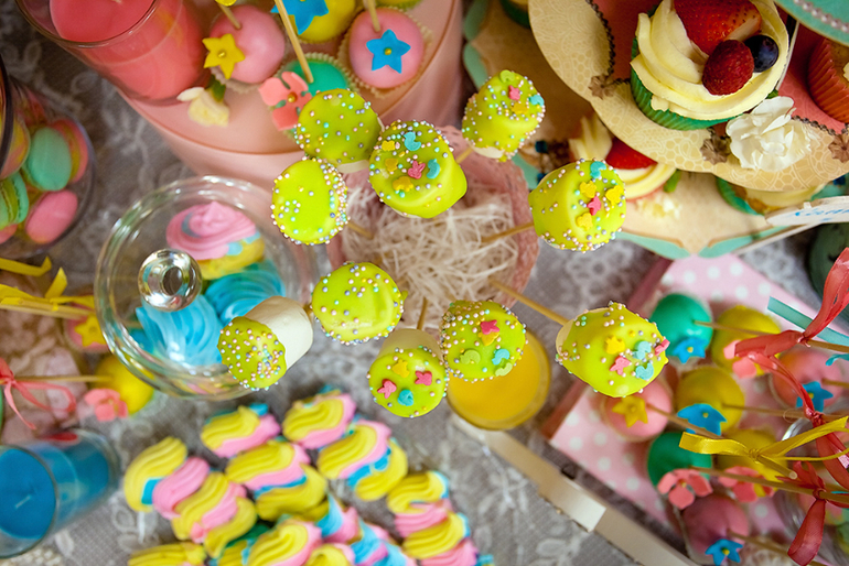 Wedding candy bar flowers. Свадебный сладкий стол ЦВЕТЫ.