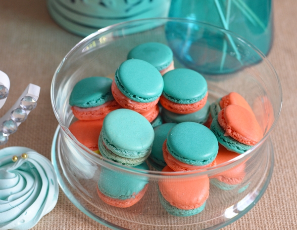 Набор сладостей в стиле Тиффани...