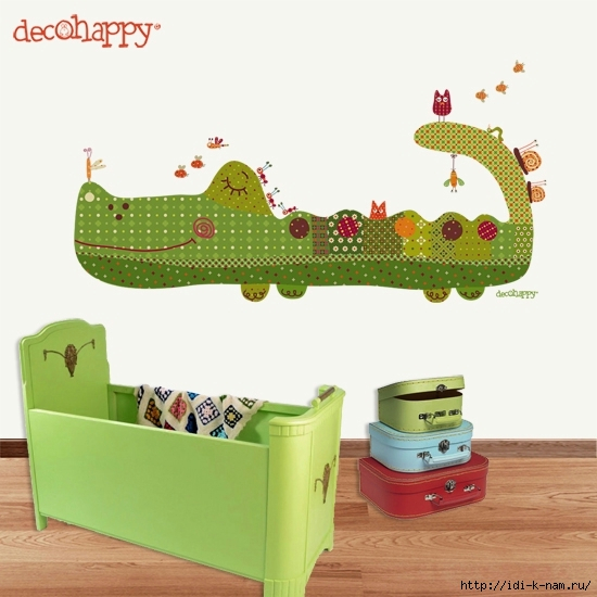Стикеры для детской - дизайн своими руками
