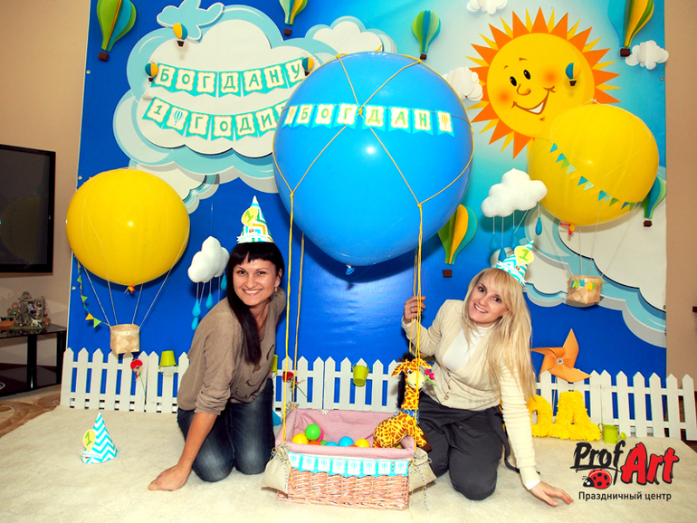 Little party: украшение на 1 день рождения