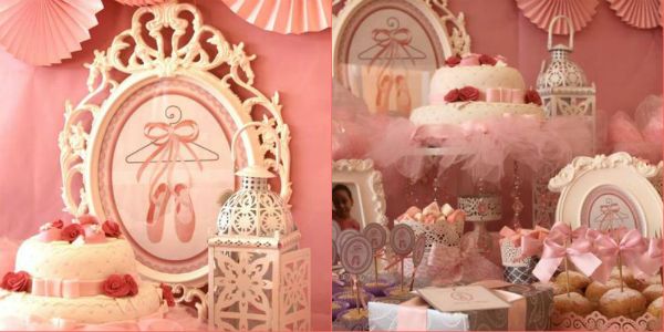 Little party: День Рождения маленькой балерины