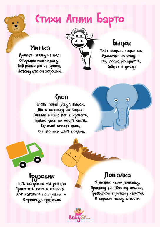 Cтихи Агнии Барто