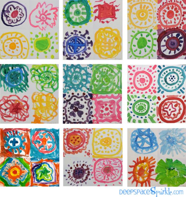 Изучаем с детьми палитру. Веселые краски