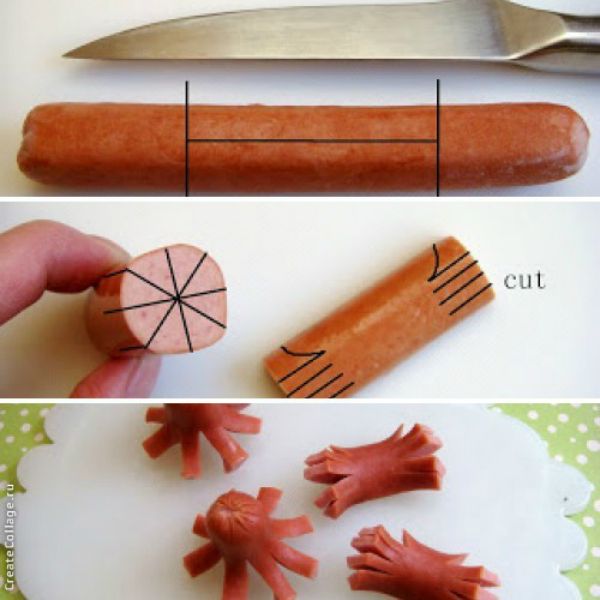 Чудики из сосисок