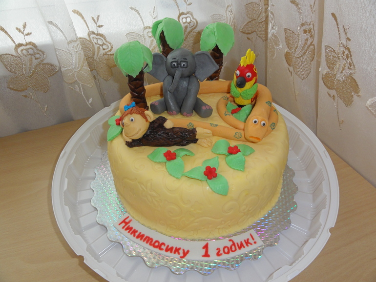 Торт 38 попугаев