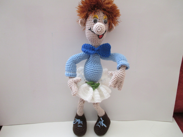 Mужчина я пачке и мадмуазель