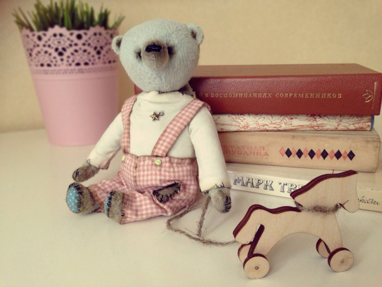 Мишка тедди Платоша