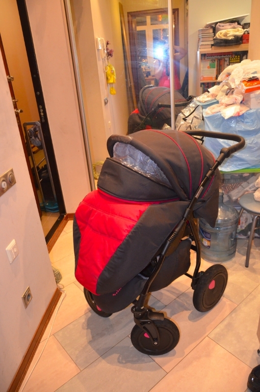 Tutis Zippy 2 в 1 малиновая
