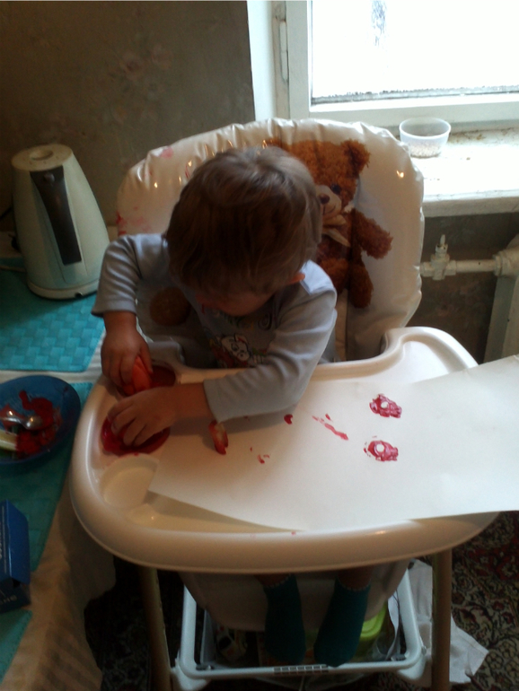 Художка. Занятие 1. Рисование штампами