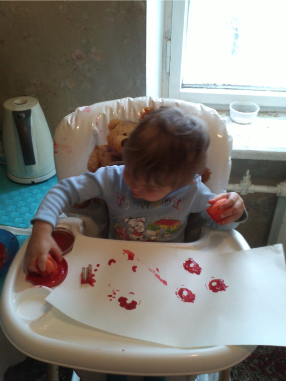 Художка. Занятие 1. Рисование штампами