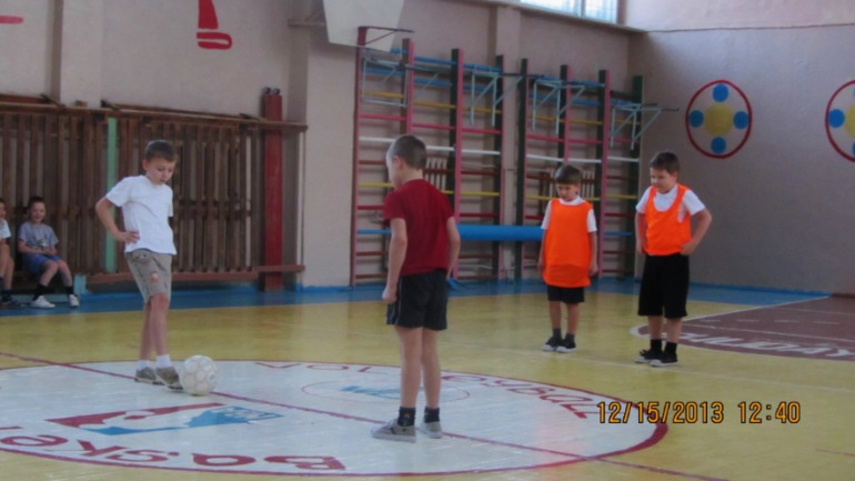 Школьный футбол.