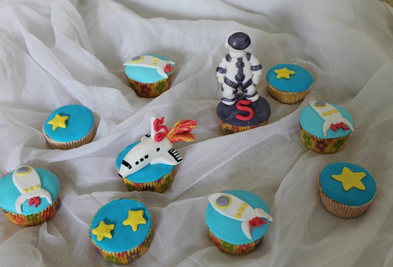 Капкейки для космонавта)