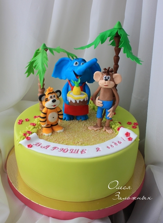 Тортик " По дороге с облаками..." продолжение ))))