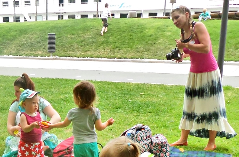 Фотоотчет со встречи мамы в парке 2 июля, Музеон.
