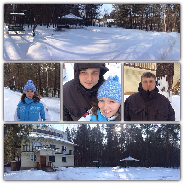 8 марта отметили на природе..