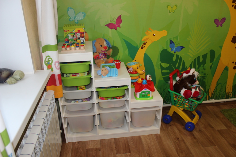 Нужна помощь в обустройстве детской.