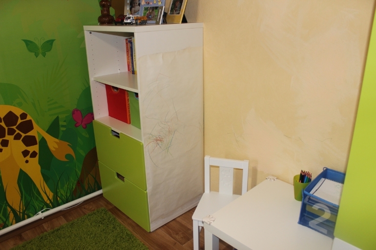 Нужна помощь в обустройстве детской.