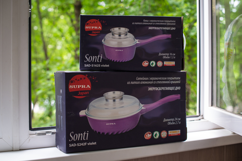 Хвасты японской посуды Supra.