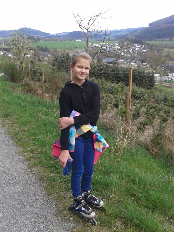 Забег на 6 км. Моя радость. Пейзажи Германии. :-)