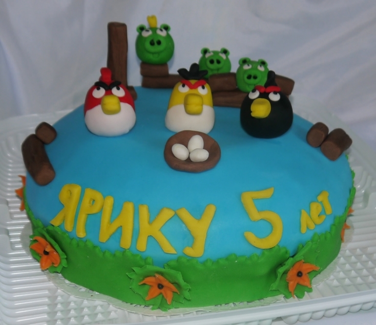 Мое хобби. Тортики оформленные мастикой