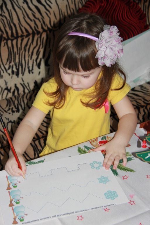Монтессори-35. Предновогоднее занятие