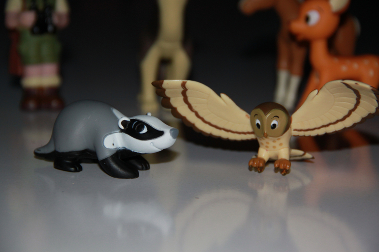 DeAgostini "Животные леса" 2-5 номер