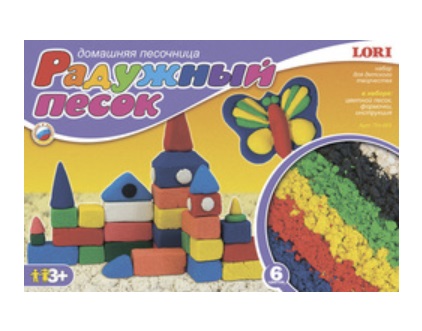 Ужасный радужный песок для игр LORI
