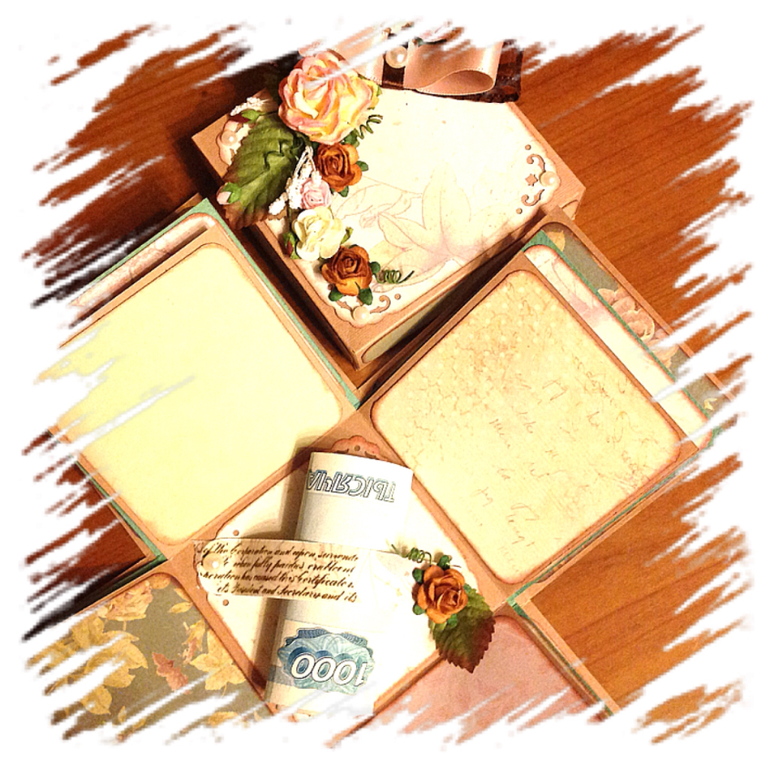 Коробочки для денежного подарка ( продаются)