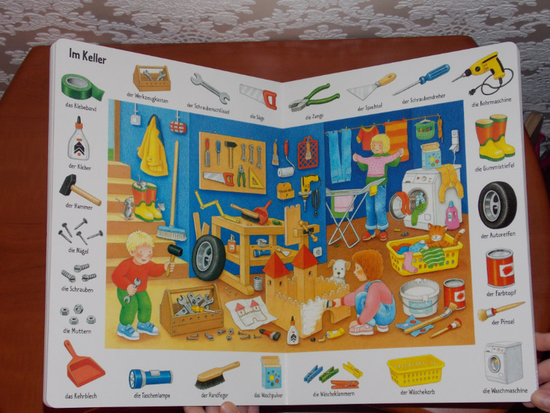 Развороты Bilder suchen - Wörter finden by Sybille Brauer