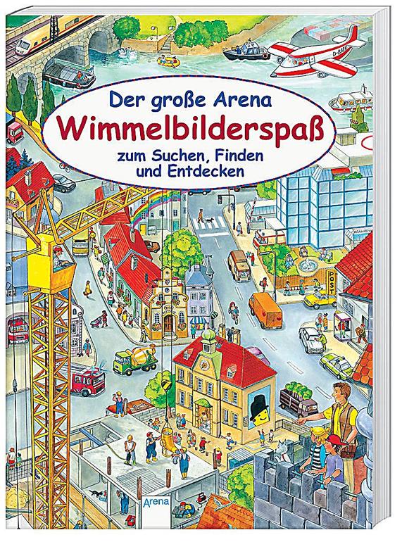 Развороты Der große Arena Wimmelbilderspaß zum Suchen, Finden und Entdecken