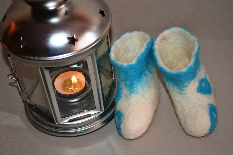 мокрое валяние первые пробы)