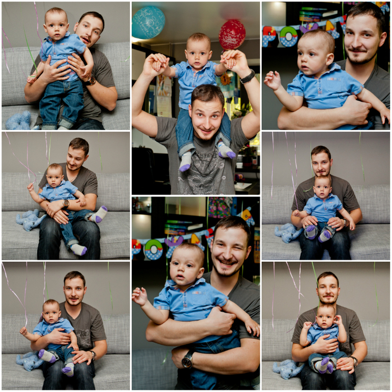 Фоточки с нашего первого ДР))