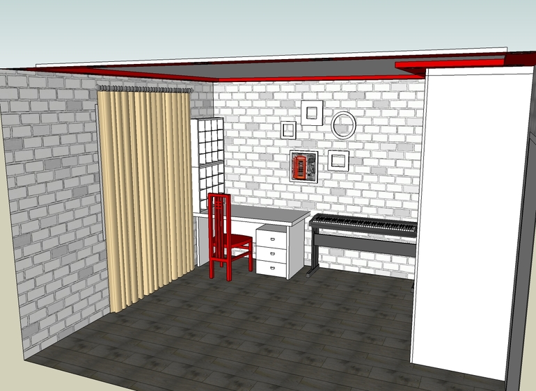 Мини Англия в красном