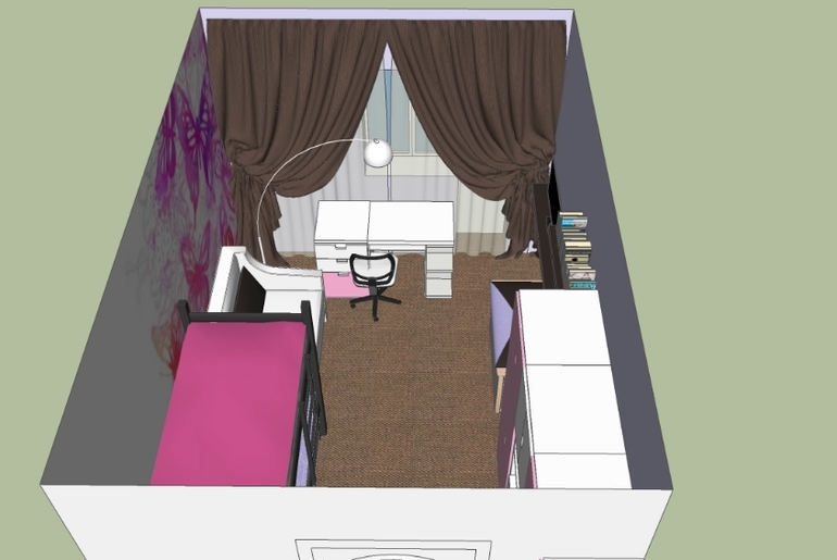 Розовая детская