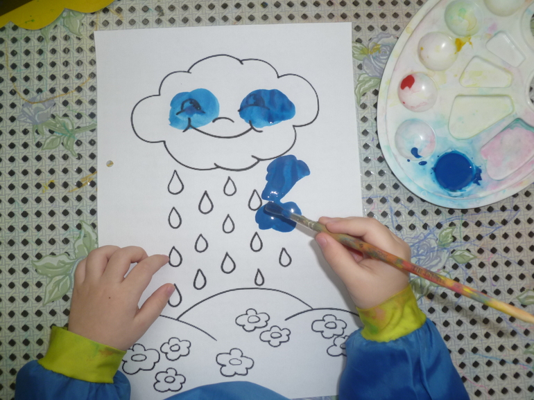 ТН "Погодные явления" День 2: Тучи и дождик