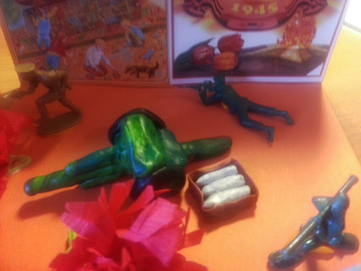 Поделка в детский сад к 9 мая