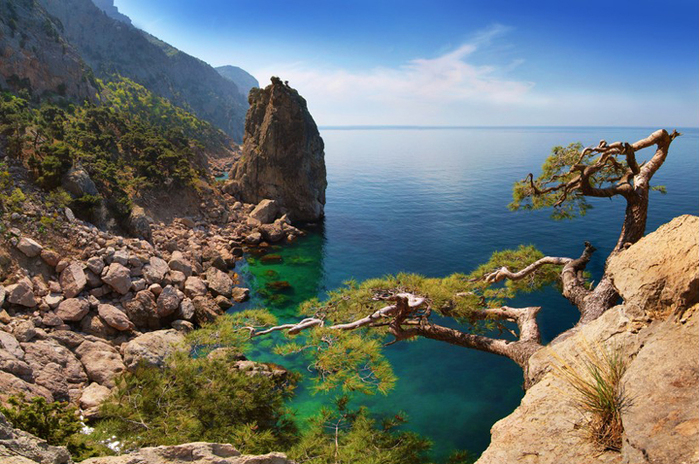 Знакомлю с Алуштой)