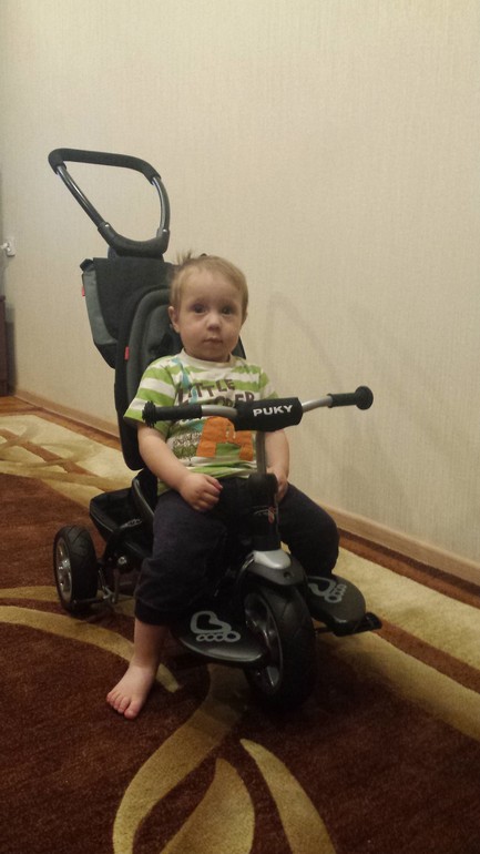 PUKY  ceety S6 на черной раме