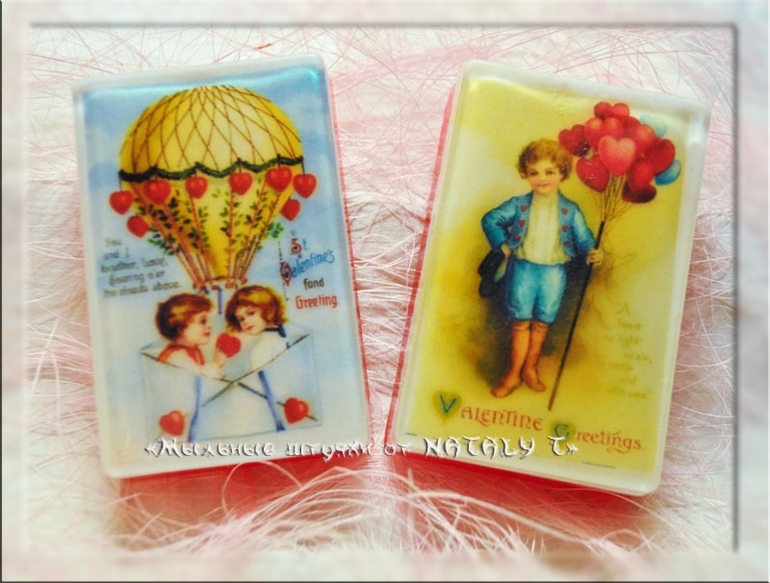 Мыльные валентинки))))