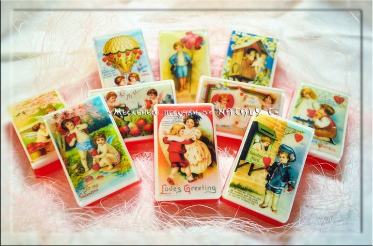 Мыльные валентинки)))))