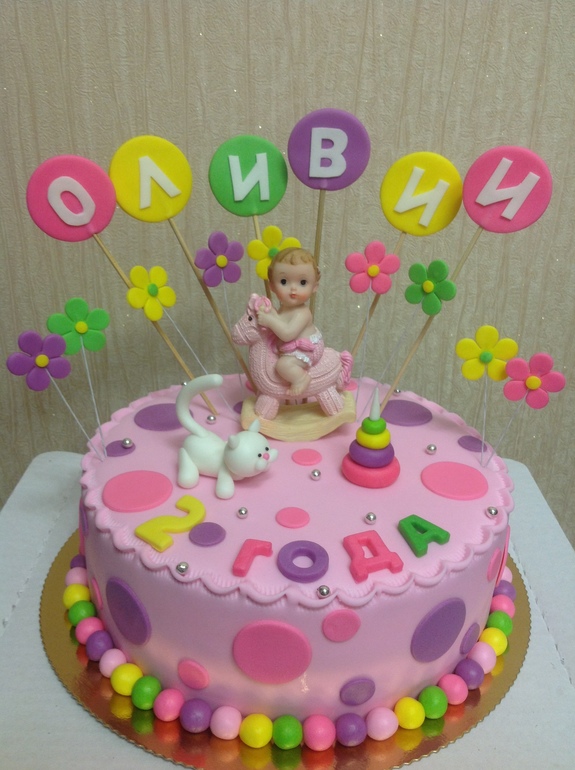тортики для девочек- малышек