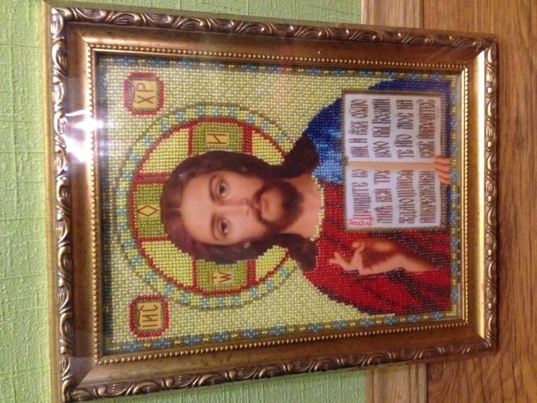 Иконы вышитые бисером.... продаю