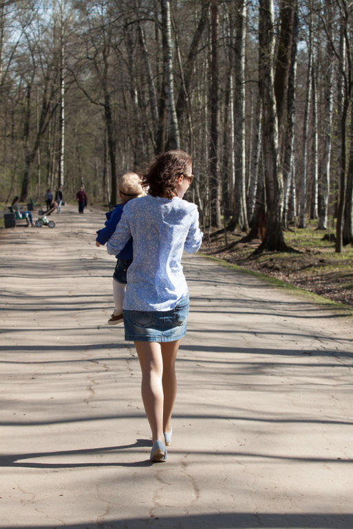 Милана и ее мама