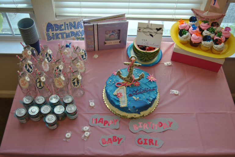 1 BIRTHDAY... как отмечали :)