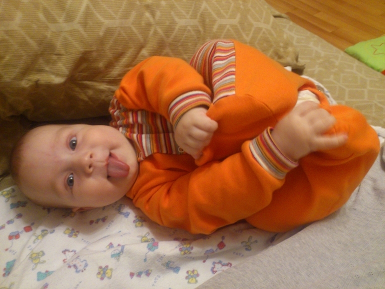 Фотоэволюция от рождения до полугода