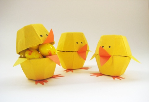 Сувениры к Пасхе: Веселые Цыплята